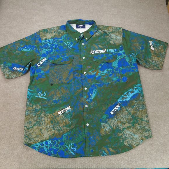G&G Outfitters Realtree Vented Shirt Men's XL Hunting Shirt Short Sleeve - Picture 1 of 15